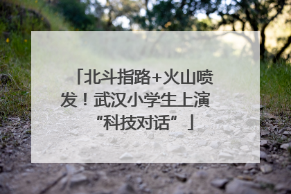 北斗指路+火山喷发！武汉小学生上演“科技对话”